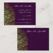 Limoen- en krottenboom visitekaartje (Voorkant / Achterkant)