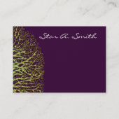 Limoen- en krottenboom visitekaartje (Achterkant)