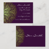 Limoen- en krottenboom visitekaartje (Voorkant / Achterkant)