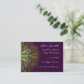 Limoen- en krottenboom visitekaartje (Staand voorkant)