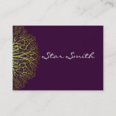 Limoen- en krottenboom visitekaartje (Achterkant)