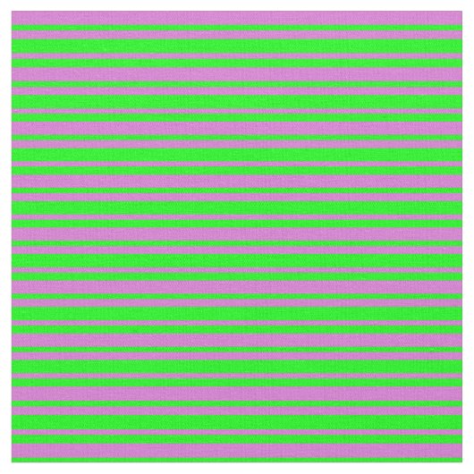 Limoen en orchidee gekleurd Striped/Lined Pattern Stof (Close Up)