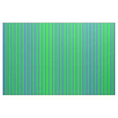 Limoen- en Royal Blue Pattern van Stripes Stof (Fat Quarter)