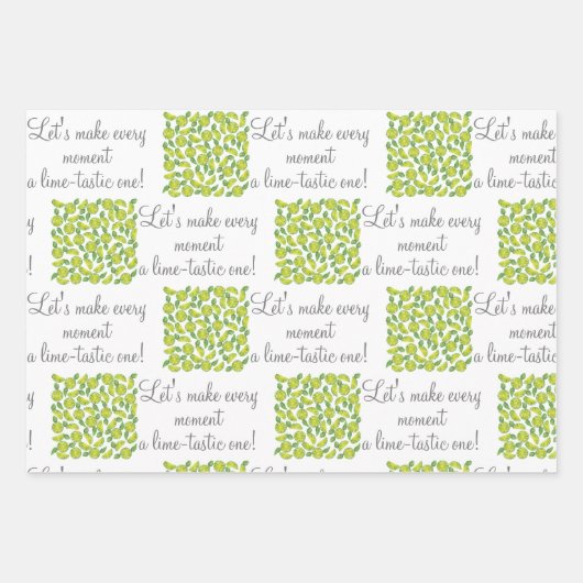 Limoen- en verpakkingspapier. Aangepast papier. Ca Inpakpapier Vel (Voorkant 2)