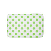 Limoen- en witte haarpunten badmat (Voorkant)