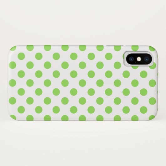 Limoen- en witte haarpunten Case-Mate iPhone case (Achterkant (horizontaal))