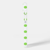 Limoen- en witte haarpunten Case-Mate iPhone case (Achterkant / Links)