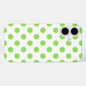 Limoen- en witte haarpunten Case-Mate iPhone case (Achterkant (horizontaal))