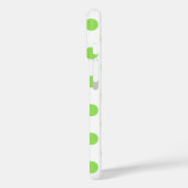 Limoen- en witte haarpunten Case-Mate iPhone case (Achterkant / Links)