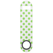 Limoen- en witte haarpunten speed flessenopener (Achterkant)