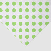 Limoen- en witte haarpunten tissuepapier (Detail)