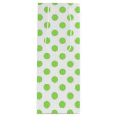 Limoen- en witte haarpunten wijn cadeautas (Voorkant)