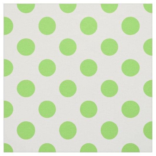 Limoen en witte stippen stof (Swatch)