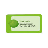 Limoen Etiket (Voorkant)