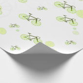limoen fiets groen cadeaupapier (Hoek)