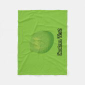 Limoen Fleece Deken (Voorkant)