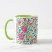 Limoen Floral Arabic Pattern Mok (Links)