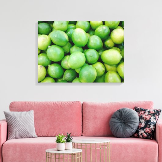 Limoen Fotocanvas Canvas Afdruk (Insitu (Woonkamer))
