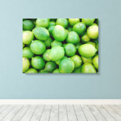 Limoen Fotocanvas Canvas Afdruk (Insitu (Houten vloer))