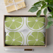 Limoen Fruit Groen Limoen Patroon Tissuepapier (Geschenk)