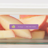 Limoen Fruit School Klas Lunch Naam Nummer Labels (Aangebracht)
