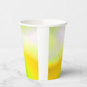 Limoen Geel papier beker (Links)