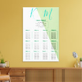 Limoen Geometrische magnificante minimalistische b Canvas Afdruk (Insitu (Woonkamer))