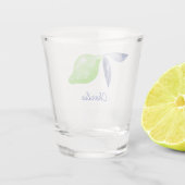Limoen Gepersonaliseerde Citrus Shot Glas (Achterkant)