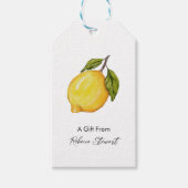 Limoen Geschenk voor elke gelegenheid Van Persoonl Cadeaulabel (Voorkant)