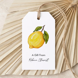 Limoen Geschenk voor elke gelegenheid Van Persoonl Cadeaulabel