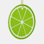 Limoen gestileerde vruchtensap keramisch ornament (Rechts)