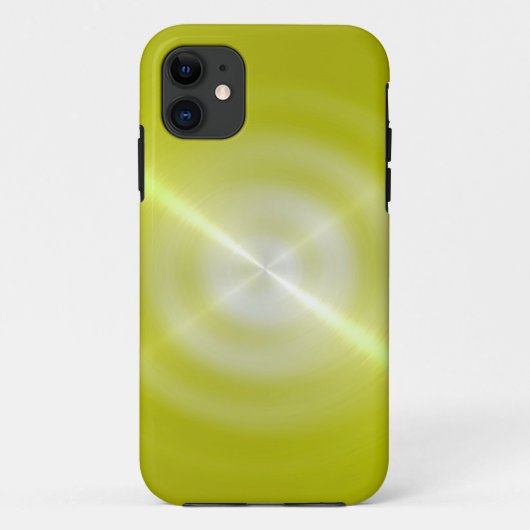 Limoen glanzend roestvrij staal Case-Mate iPhone case (Achterkant)