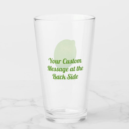 Limoen Glas (Achterkant)