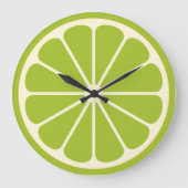 Limoen gleuf grote klok (Voorkant)