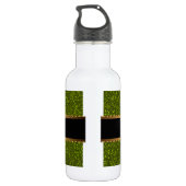 Limoen Glitter Sequin Disco 32 oz. Waterfles (Achterkant)