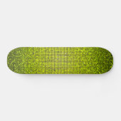 Limoen Glitter Sequin Disco Glitz Comp Skateboard (Horizontaal)