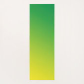 Limoen gradient Color Yoga Mat (Achterkant)