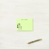 Limoen Grappige Retro Huisvrouw Note to Self (Op bureau)