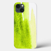 Limoen gras groene waterverf swish Case-Mate iPhone case (Achterkant)