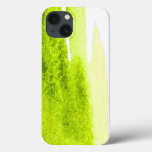 Limoen gras groene waterverf swish Case-Mate iPhone case