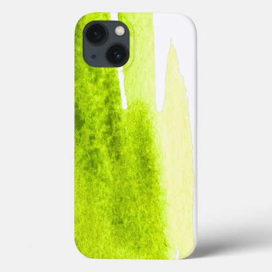 Limoen gras groene waterverf swish Case-Mate iPhone case (Achterkant)