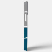 Limoen grijs zwart-wit penseel lijnverf Case-Mate iPhone case (Achterkant / Rechts)