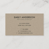 LIMOEN GROEN MODERN KRAFT ABSTRACTE KUNST AFSPRAAK VISITEKAARTJE (Achterkant)