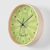 Limoen Ice Cream Stick Clock (Hoek)