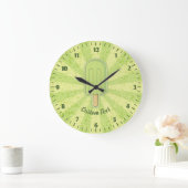 Limoen Ice Cream Stick Clock Grote Klok (Huis)