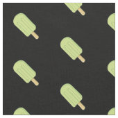 Limoen Ice Cream Stick Pattern Stof (Close Up)