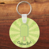 Limoen Ice Cream Stick Sleutelhanger (Voorkant)