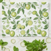 Limoen in de Kokosnoot - Theedoek (Gevouwen)