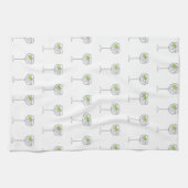 Limoen in een cocktail theedoek (Horizontaal)