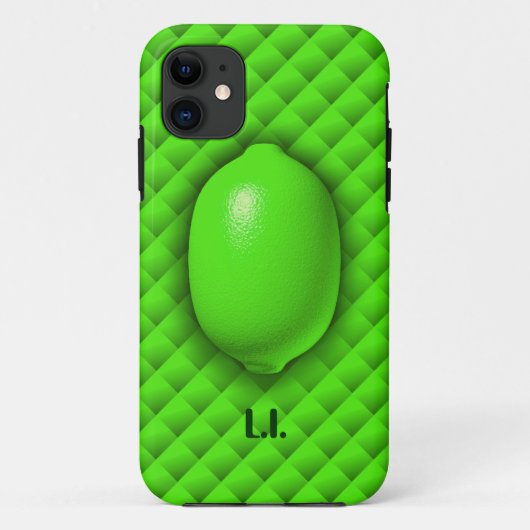 Limoen iPhone 5 Hoesje (Achterkant)